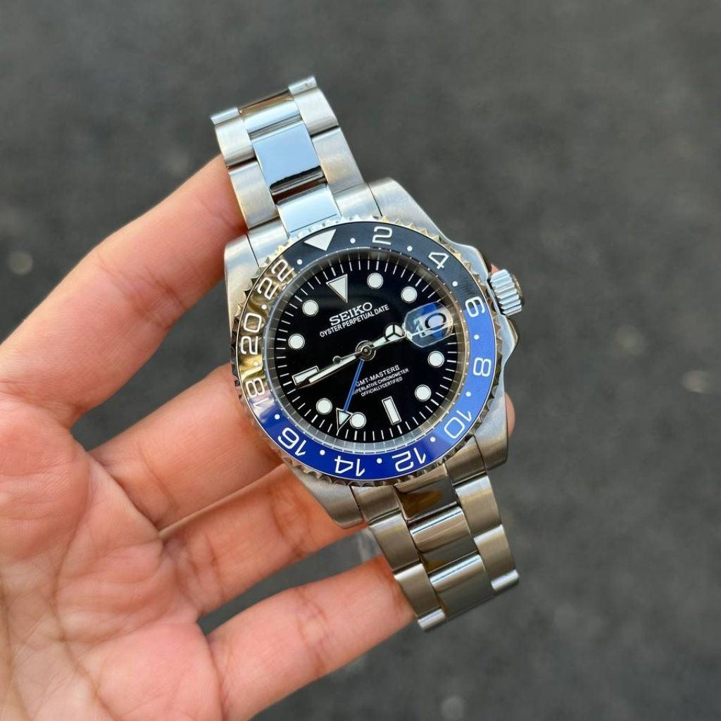 GMT Seiko Mod ~ Batman