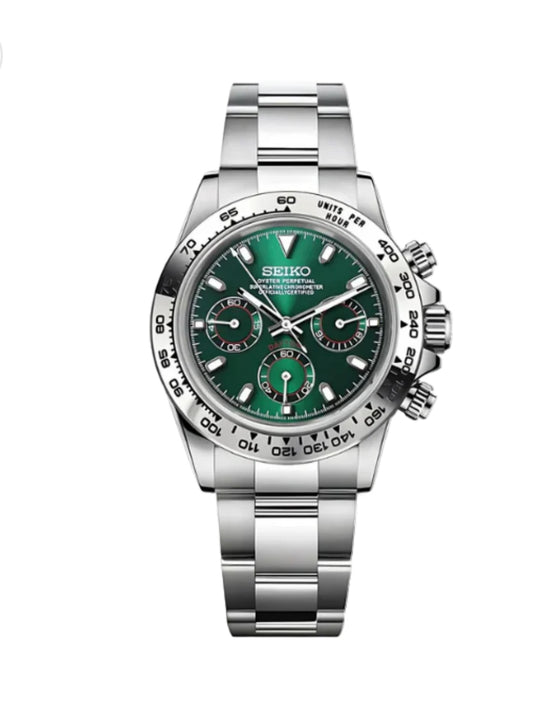 Daytona Mod Silver ~ Green