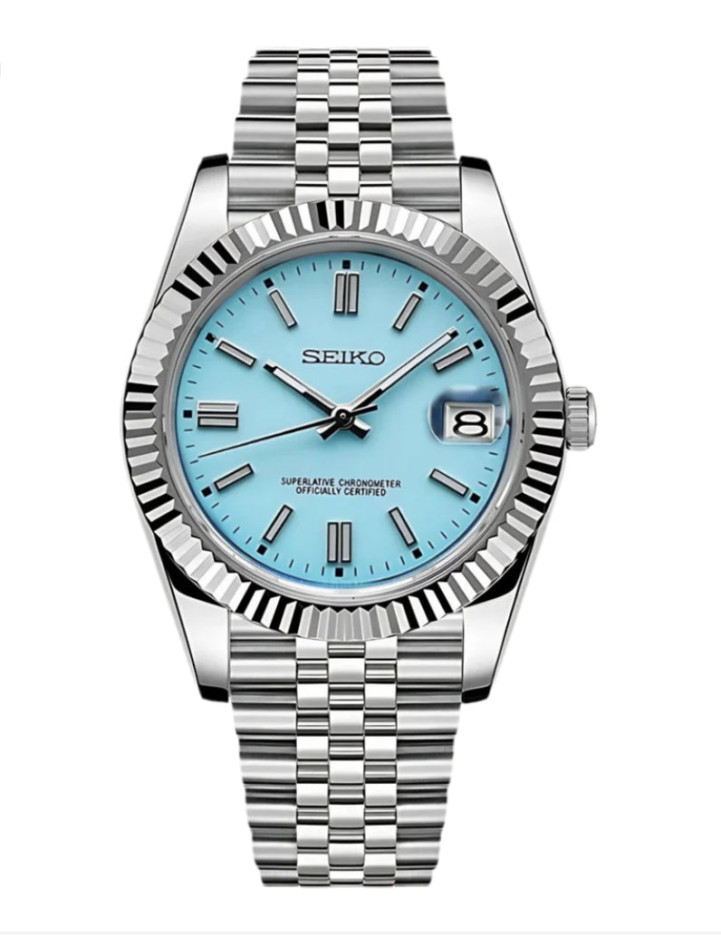 Datejust Mod ~ Light Blue Champagne