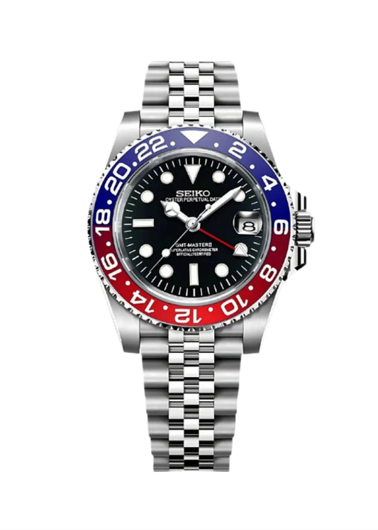 GMT Seiko Mod ~ Pepsi